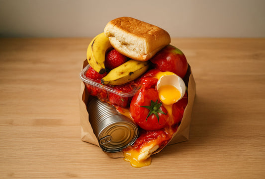 Crushed food